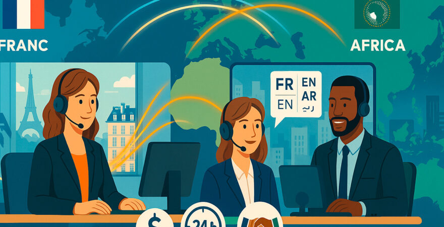Pourquoi externaliser sa relation client entre la France et l’Afrique ?